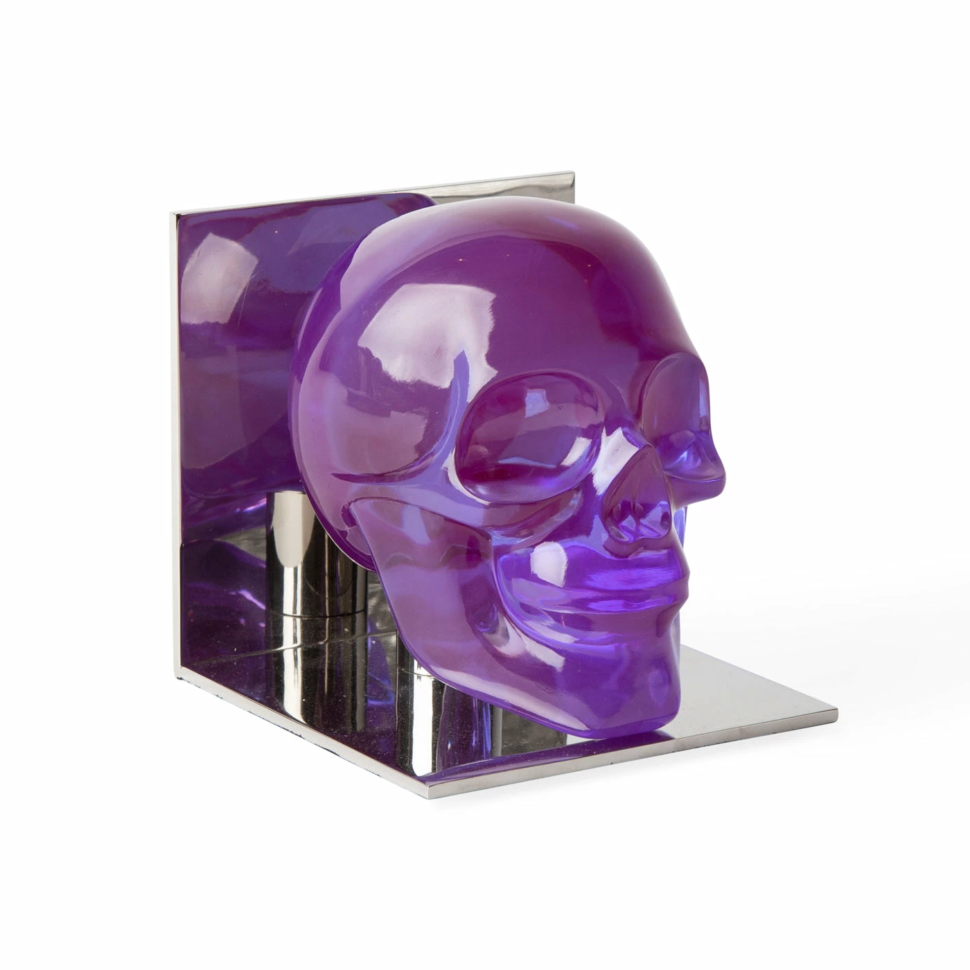 Jonathan Adler Skull Bookends - Image 3