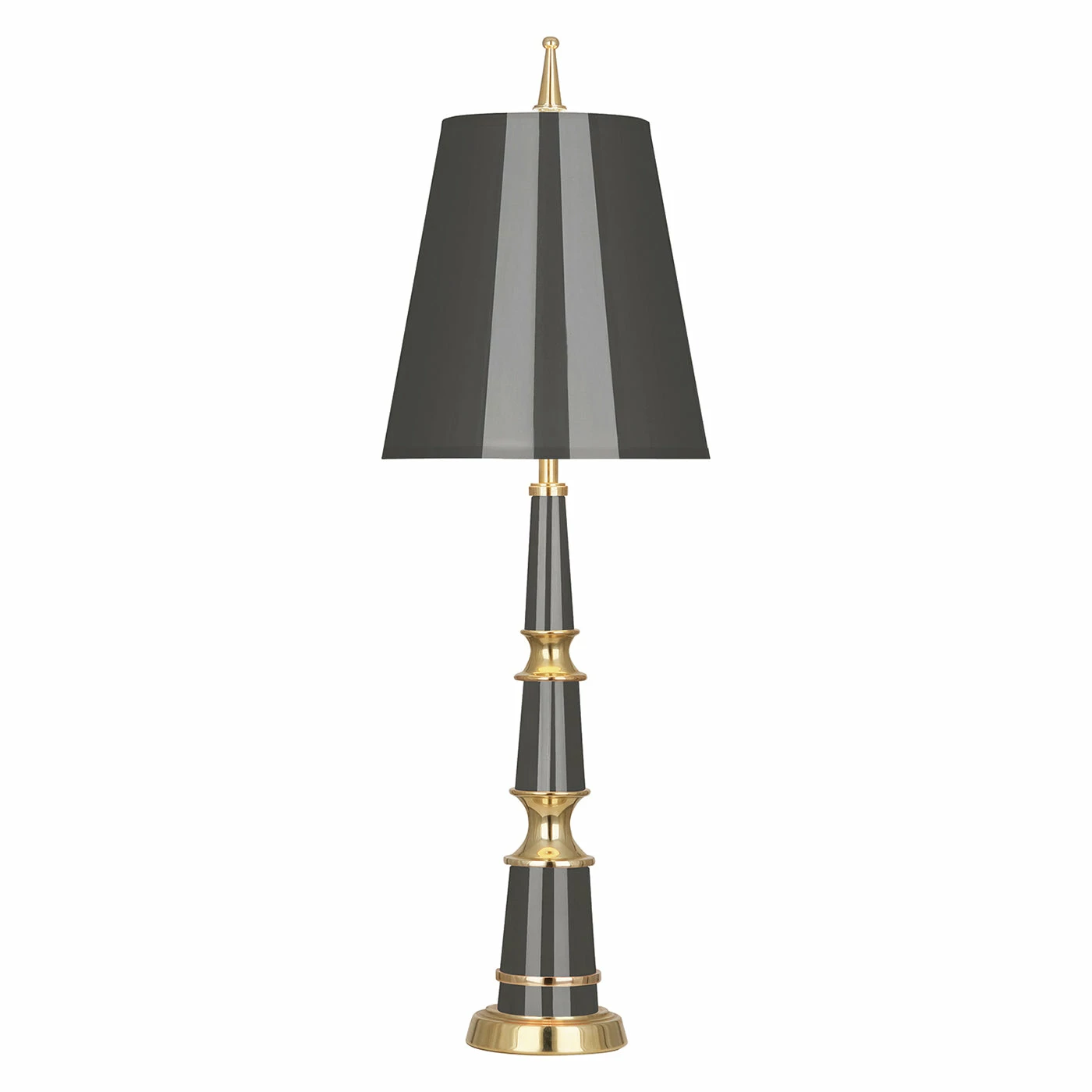 Jonathan Adler Versailles Buffet Lamp With Painted Shade - Image 9