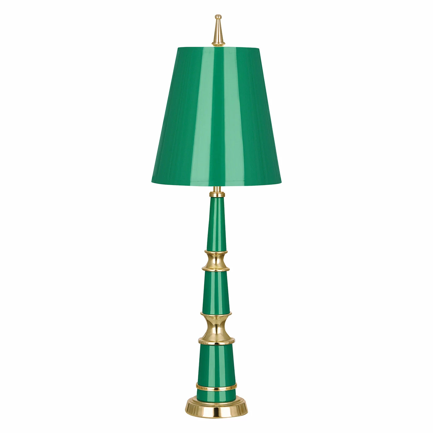 Jonathan Adler Versailles Buffet Lamp With Painted Shade - Image 6
