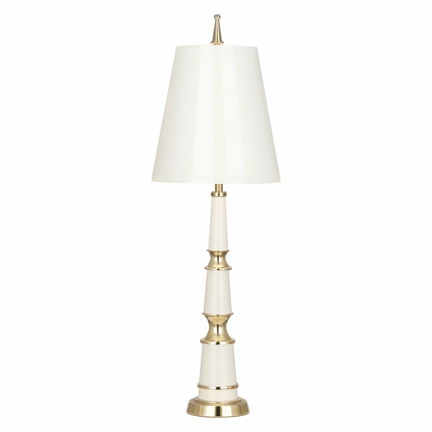 Jonathan Adler Versailles Buffet Lamp With Painted Shade