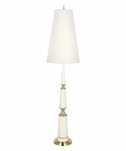 Jonathan Adler Versailles Floor Lamp With Fabric Shade