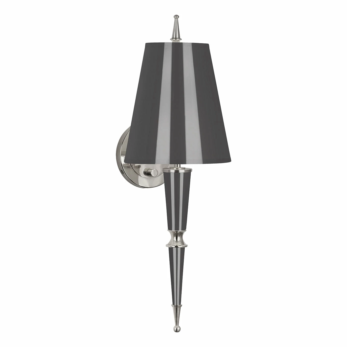 Jonathan Adler Versailles Sconce In Nickel With Painted Shade - Image 5