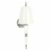 Jonathan Adler Versailles Sconce In Nickel With Painted Shade