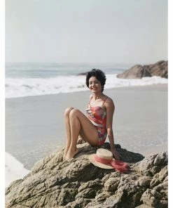 Jonathan Adler "Young Woman Sitting Beside The Sea" From Getty Images