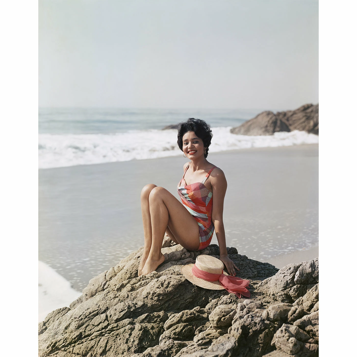 Jonathan Adler "Young Woman Sitting Beside The Sea" From Getty Images